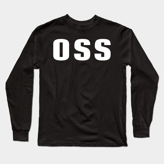 Brazilian Jiu-Jitsu OSS BJJ Long Sleeve T-Shirt by fromherotozero